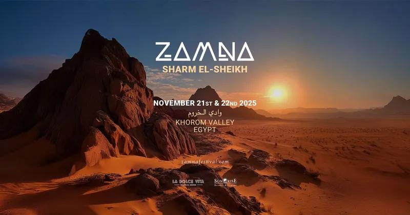 ZAMNA SHARM 2025: The Lineup Is Live. Your Stay Is Your Access.